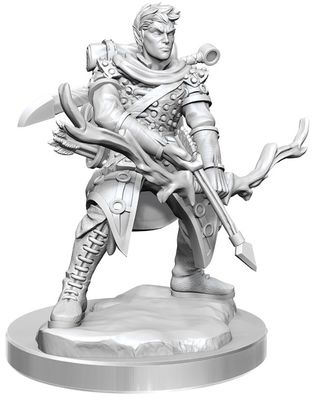 D&amp;D Unpainted Mini - Male Half-Elf Ranger 75077