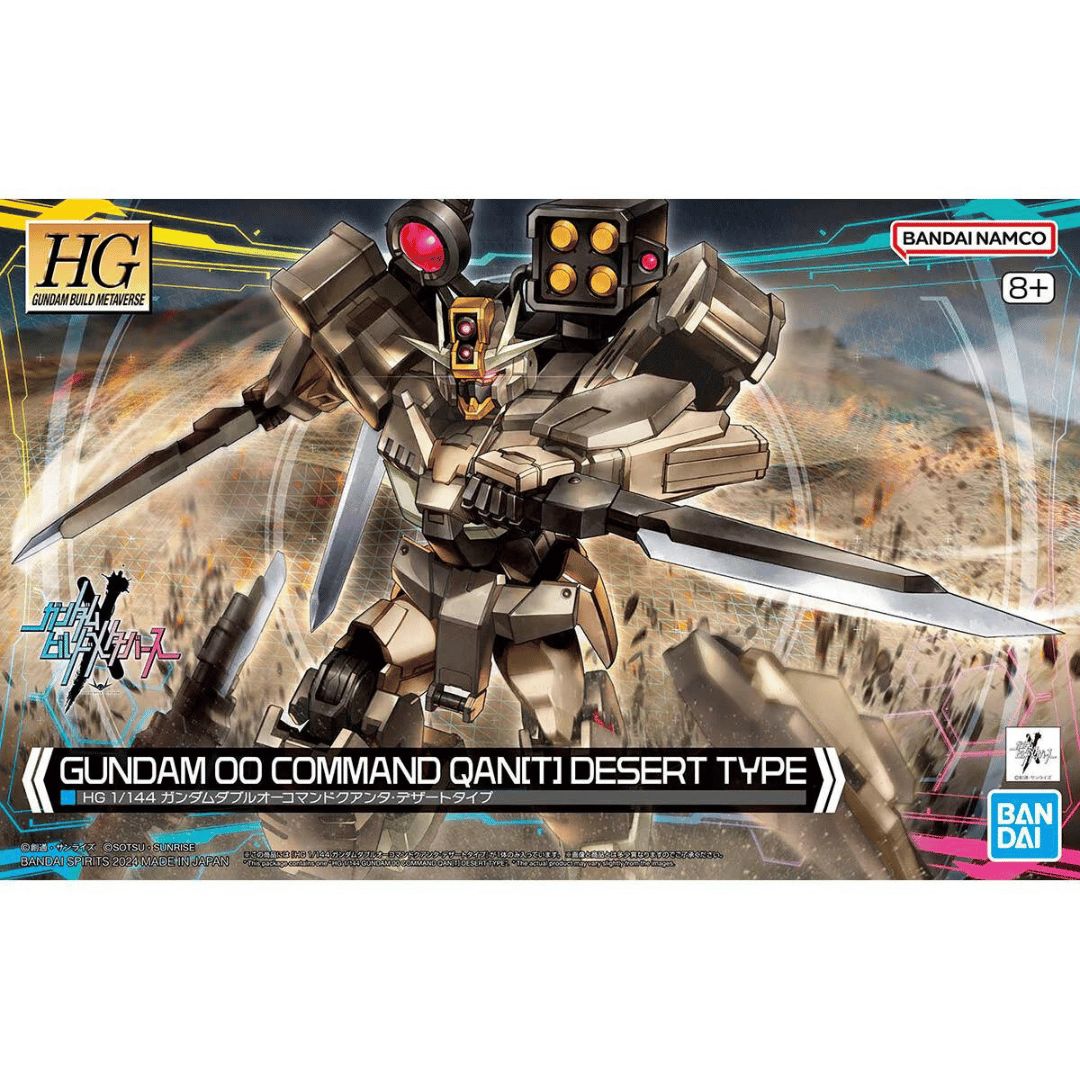 HG Breaker Battlelogue 1/144 Gundam 00 Command QAN[T] Desert Type #5066695 by Bandai
