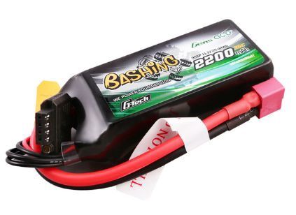 Gens Ace G-Tech Smart 3S LiPo Battery 35C (11.1V/2200mAh) w/T-Style Connector - GEA223S35DGT