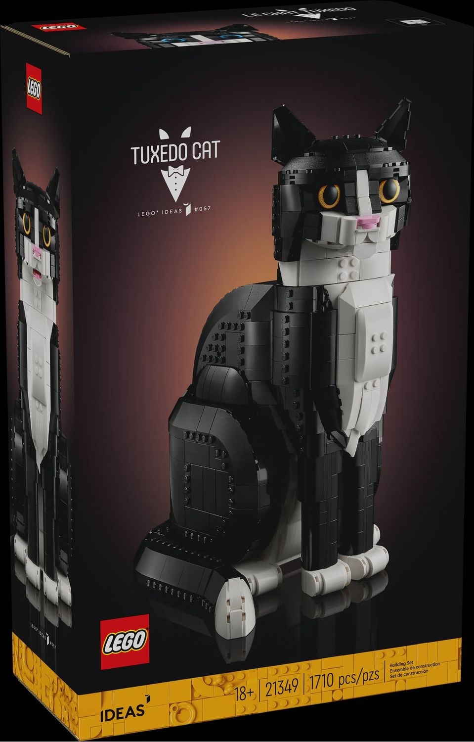 Lego Ideas: Tuxedo Cat 21349