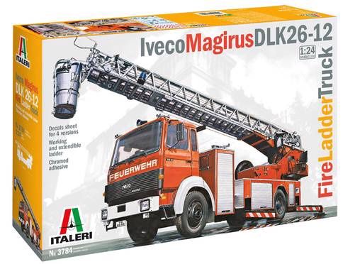 Iveco-Magirus DLK 23-12 Fire 1/24 #3784 by Italeri