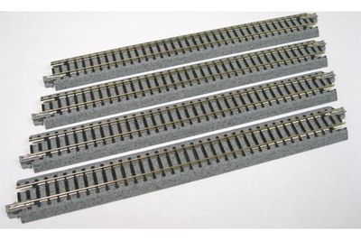 Kato UniTrack N 7 5/16" Straight Track 4 pcs