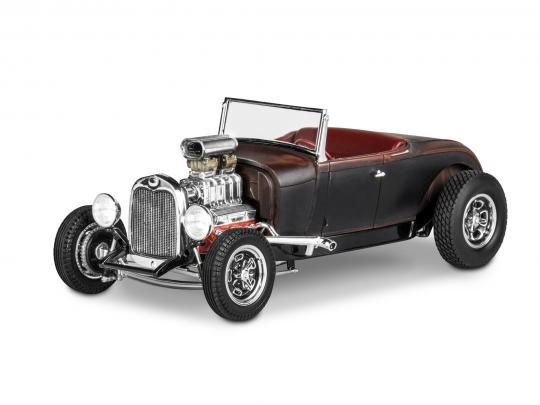 1929 Model A Roadster (2 in 1 kit) 1/25 Model Car Kit #4463 by Revell