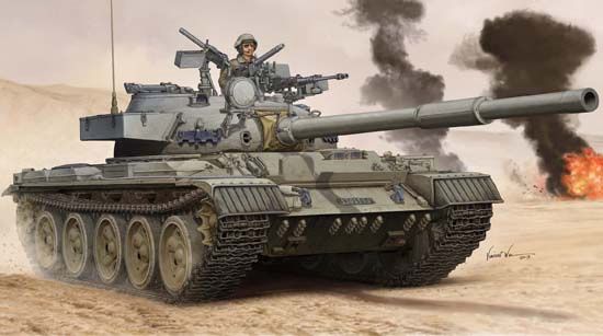 Israel Tiran-6 MBT 1/35 #05576 by Trumpeter