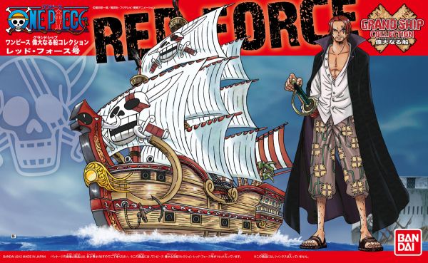 Red Force #5057428 Grand Ship Collection One Piece Model kit by Bandai