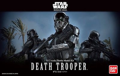 Star Wars Death Trooper 1/12 Action Figure Model Kit #5063848 by Bandai