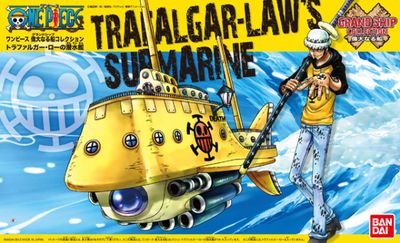Trafalgar Law's Submarine #5057422 Grand Ship Collection One Piece Model kit by Bandai