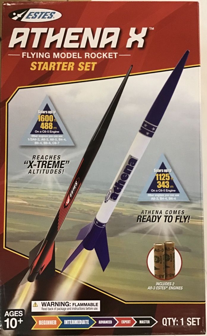 Athena X STARTER SET (includes 2 A8-3 Engines)