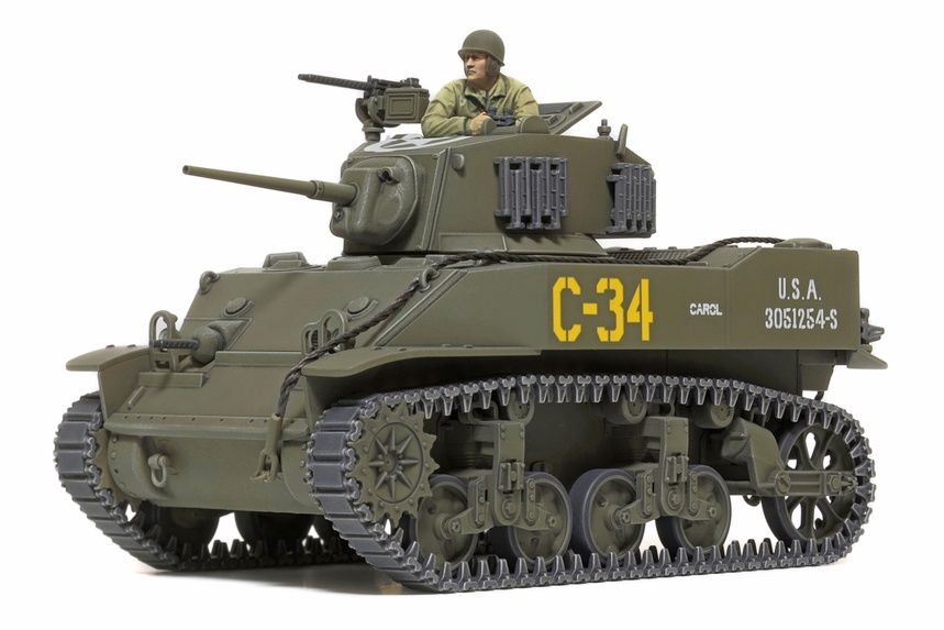 US Light Tankm5A1 Stuart 1/48 #32606 by Tamiya