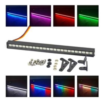 1/10 Light Bar - 24 LED (Multi Color) 5-8V, 150mm Wide, Wire Length 390mm, Receiver Plug