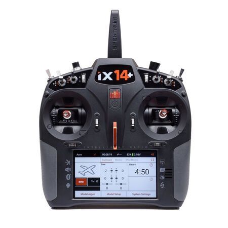 Spektrum RC iX14+ 2.4GHz DSMX® 20-Channel Transmitter (Transmitter Only) - SPMR14010