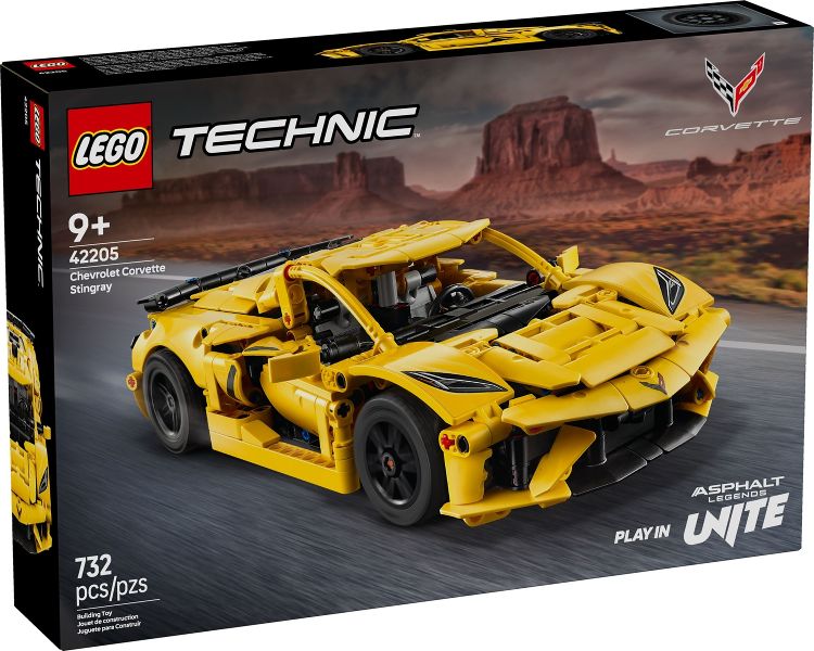 Lego Technic: Chevrolet Corvette Stingray 42205