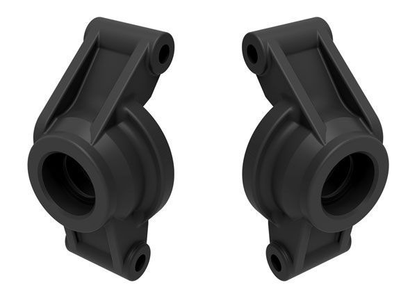 Traxxas Carriers, Stub Axle (Black) (Rear) (Left &amp; Right) - TRA10752-BLK