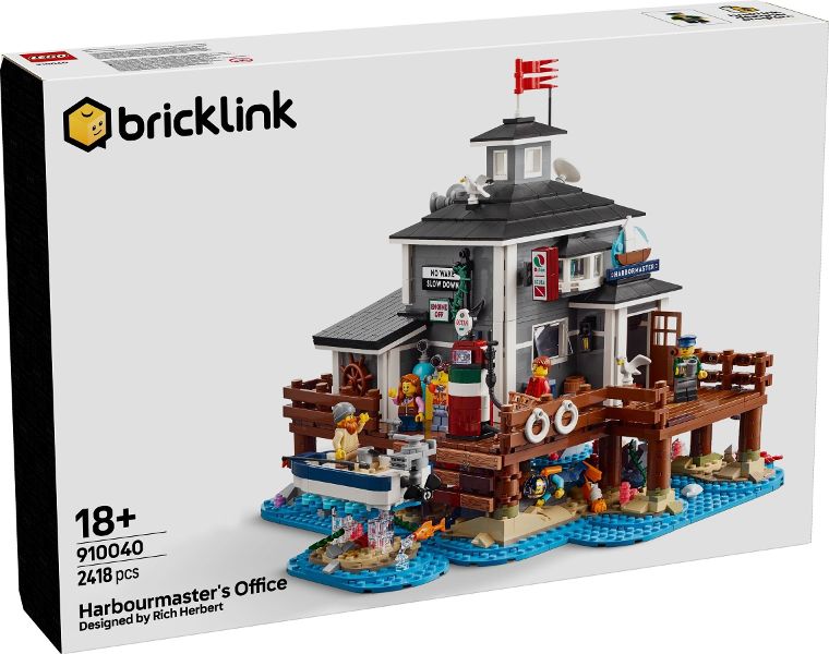 Lego Bricklink Designer Program: Harbormaster's Office 910040
