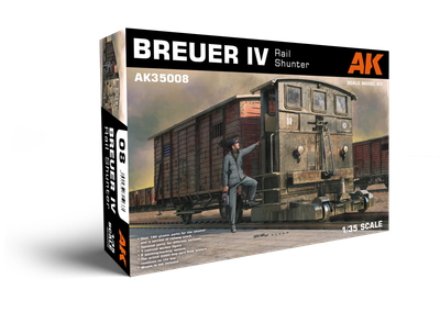 Breuer IV Rail Shunter 1/35 #35008 by AK Interactive