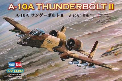 A-10A Thunderbolt II 1/72 #80266 by Hobby Boss