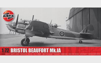 Bristol Beaufort MK.1A 1/72 #04021A by Airfix
