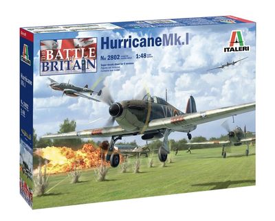 Hawker Hurricane Mk.I 1/48 #2802 by Italeri