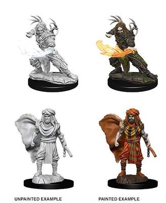 D&amp;D Unpainted Mini - Male Human Druid 73390