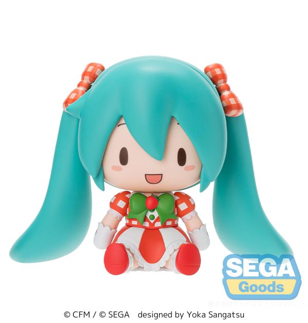 Fuwa Petit Hatsune Miku X Love And Berry Dress Up And Dance! Chibi Figure Lovely Strawberry