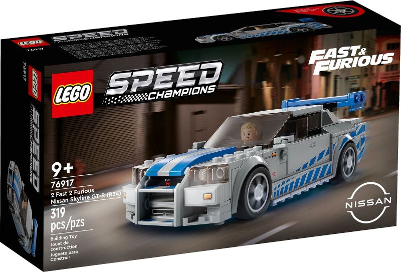 Lego Speed Champions: 2 Fast 2 Furious Nissan Skyline GT-R (R34) 76917