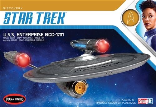 USS NCC 1701 Enterprise1/2500 Star Trek Discovery Model Kit #971 by Polar Lights
