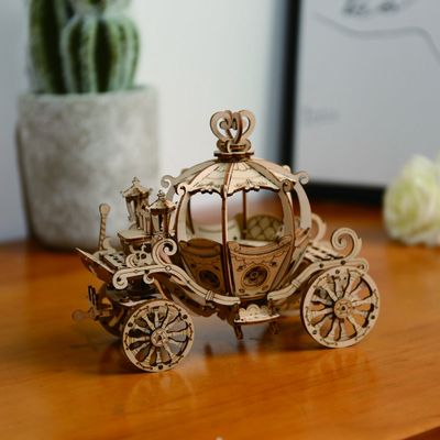Rolife 3D Puzzle Pumpkin Cart