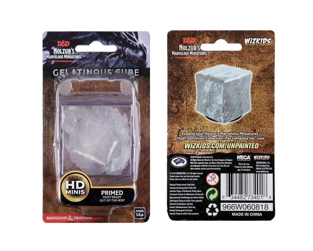 D&amp;D Unpainted Mini - Gelatinous Cube 90196