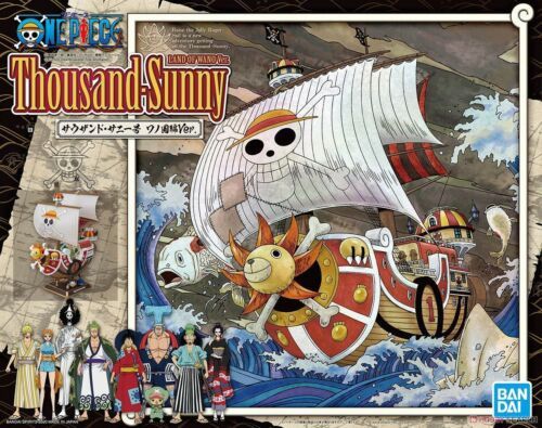 Thousand Sunny Land of Wano Ver. #5060269 Grand Ship Collection One Piece Model kit by Bandai
