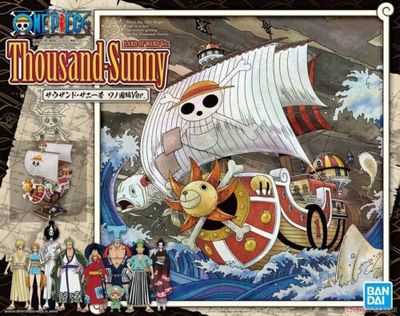 Thousand Sunny Land of Wano Ver. #5060269 Grand Ship Collection One Piece Model kit by Bandai