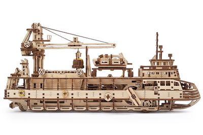 UGears 3D Puzzle Research Vessel