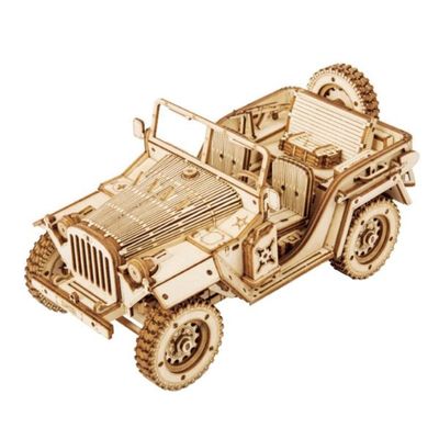 ROKR 3D Puzzle 1940's Army Field Car (Jeep)