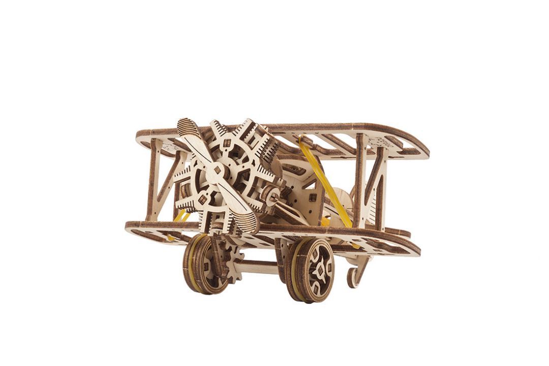 UGears 3D Puzzle Mini Biplane