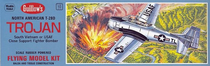 Guillows T-28D Trojan (16")