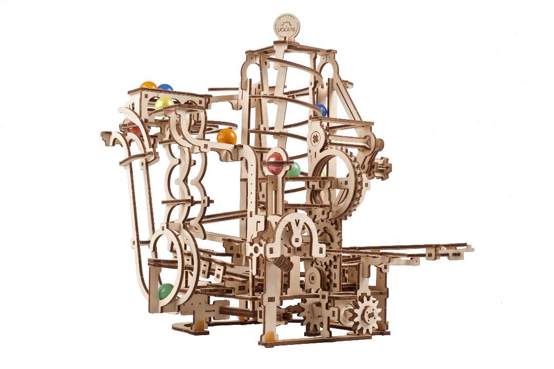 UGears 3D Puzzle Marble Run Spiral Hoist
