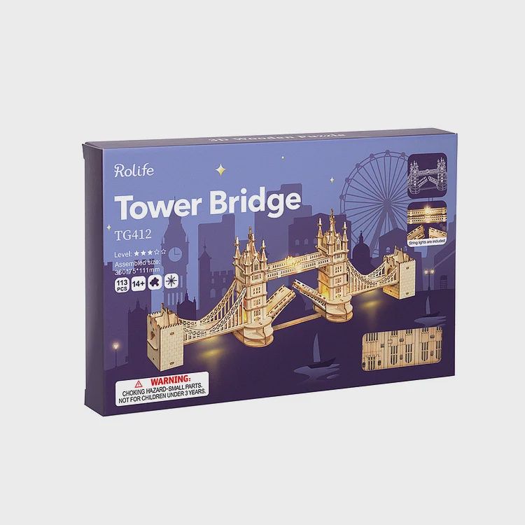 Rolife 3D Puzzle Tower Bridge with Lights