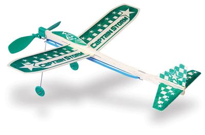 Guillow's Captain Storm Balsa Glider Twin Pack