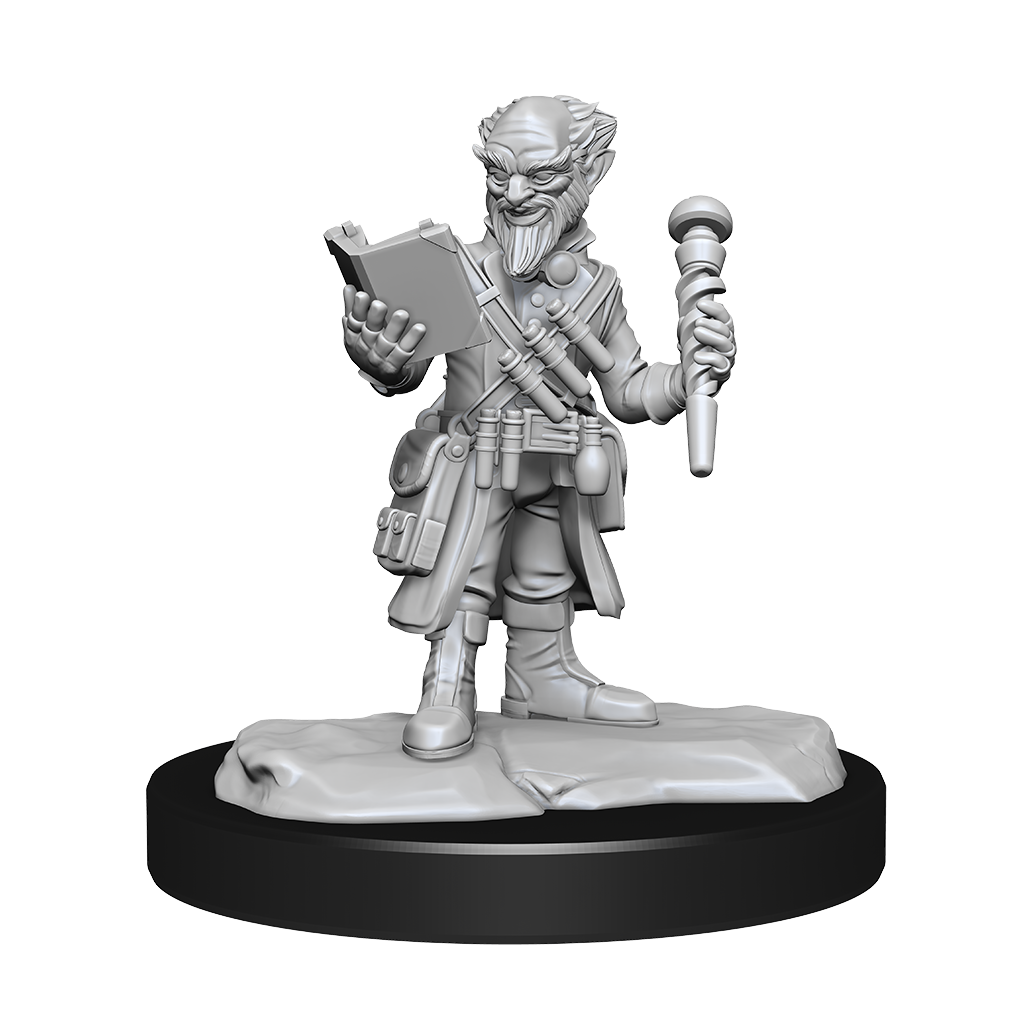 D&amp;D Unpainted Mini - Gnome Artificer Male 90232