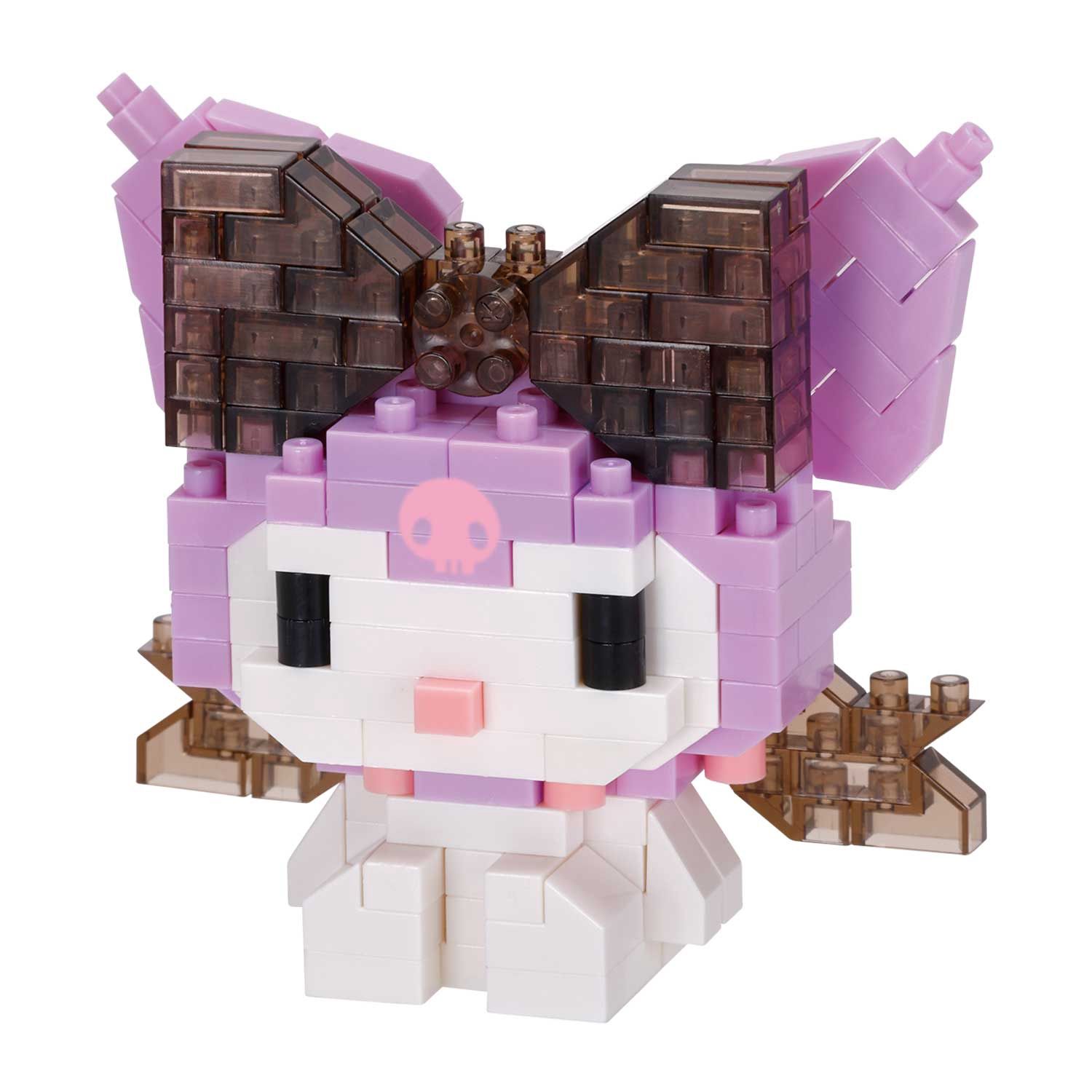 Nanoblock Character Collection Series Kuromi (Ribbon) Sanrio