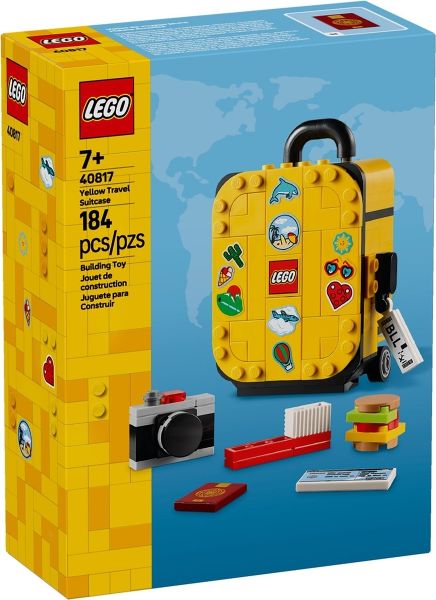 Lego Promotional: Yellow Travel Suitcase 40817