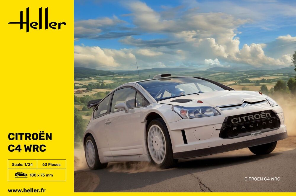 Citroen C4 WRC 1/24 #80756 by Heller