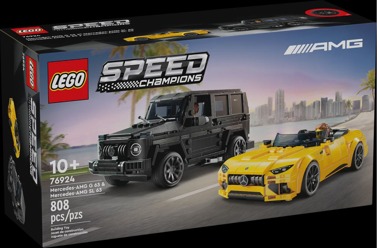 Lego Speed Champions: Mercedes-AMG G 63 &amp; Mercedes-AMG SL 63 76924