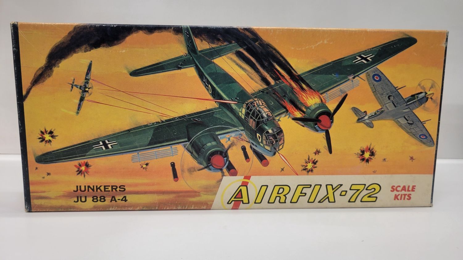 (Pre Owned) Junkers JU 88 A-4 Box Scale by Airfix #1-109