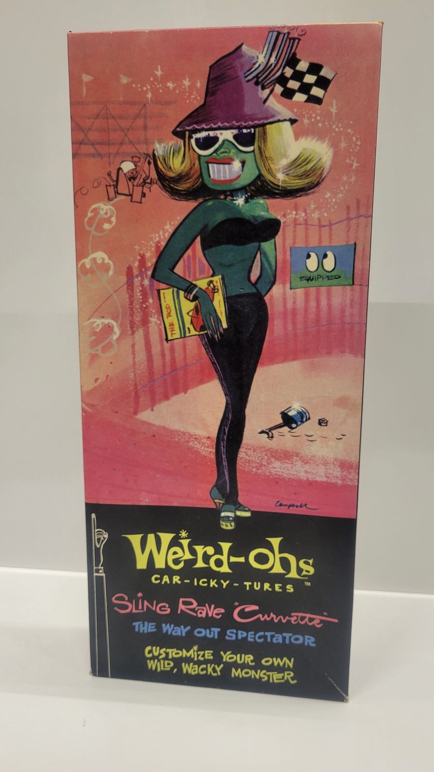 (Pre Owned) Weird-ohs Sling Rave Curvette by Hawk (x2 Figures) #16017