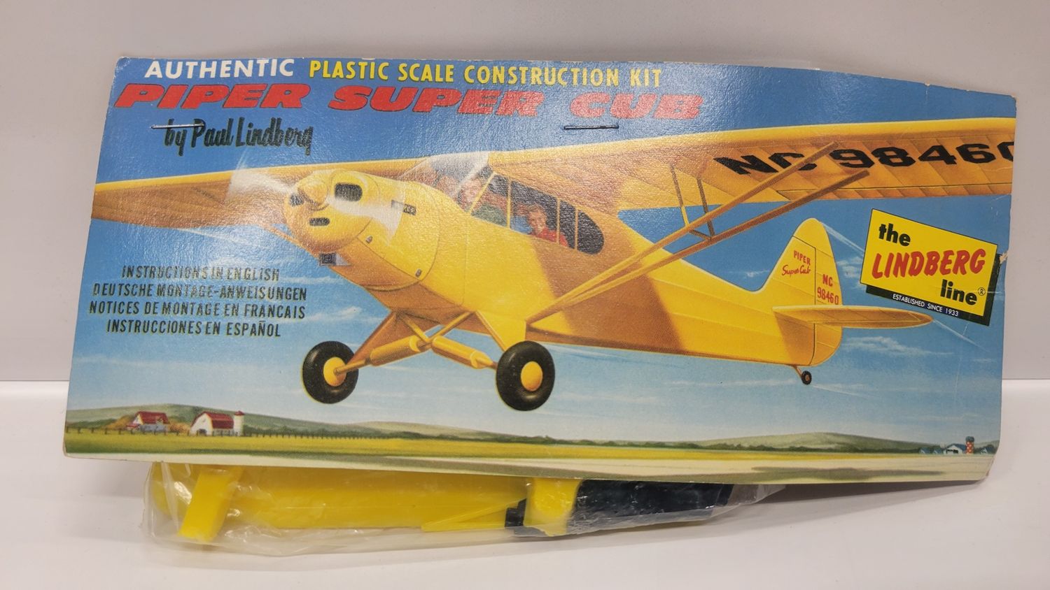 (Pre Owned) Piper Super Cub 1/48 #475:39 No Box