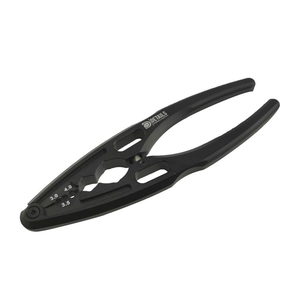 Hobby Details Shock Shaft Pliers Black - HDTT21001B