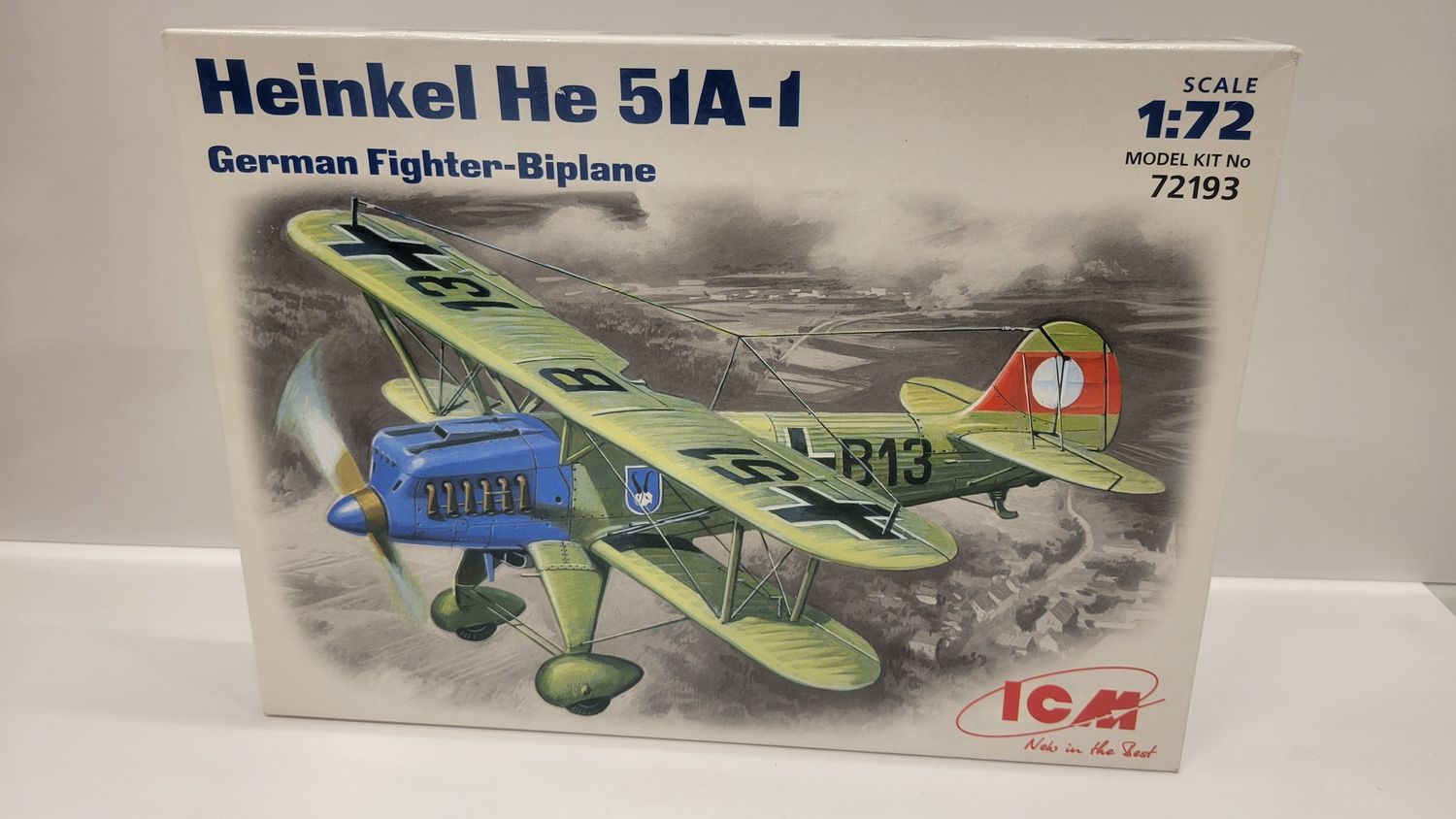 (Pre Owned) Heinkel He 51A-1 1/72 by ICM #72193