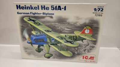 (Pre Owned) Heinkel He 51A-1 1/72 by ICM #72193