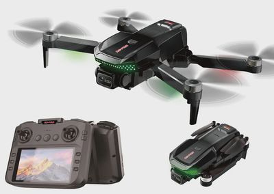 RC-Pro Brushless HD Camera Drone with GPS and built in screen - PRO40-GPS