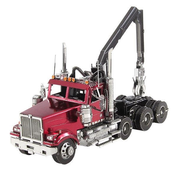 Metal Earth Western Star 4900 Log Truck - MMS178
